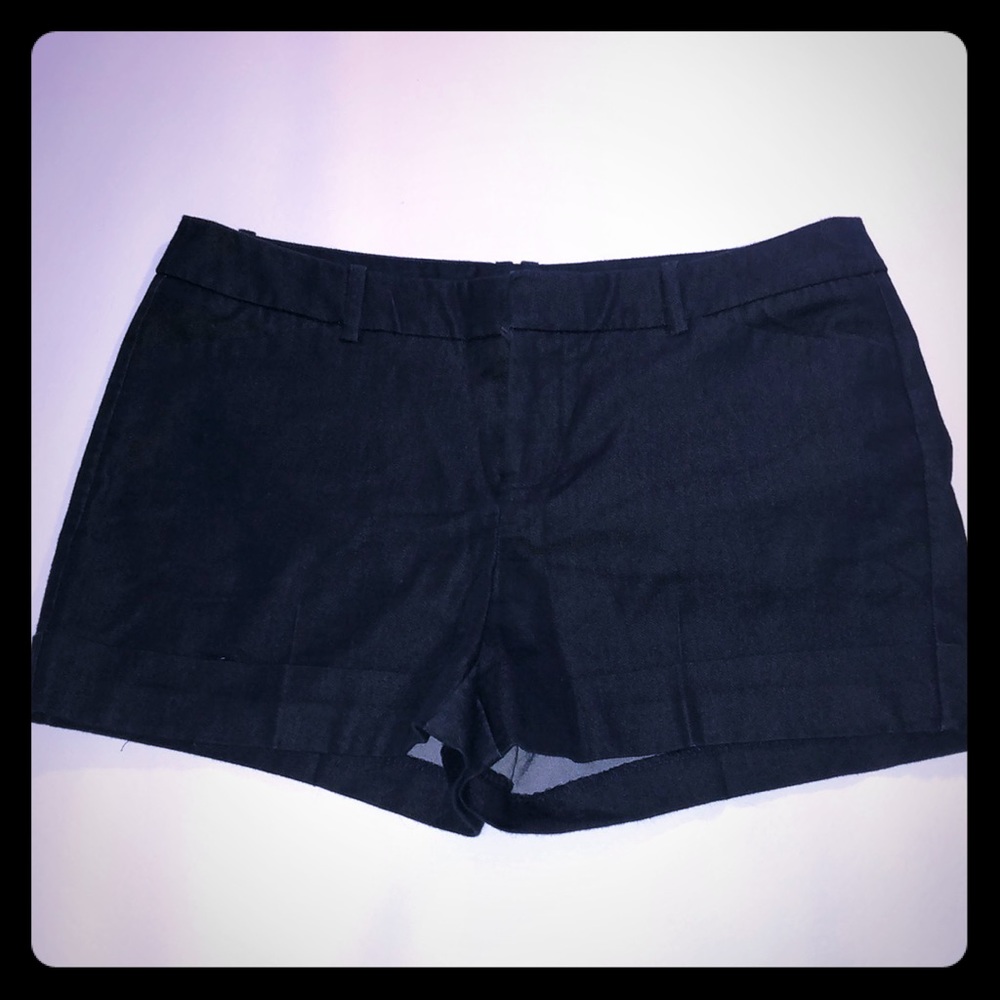 Mossimo Stretch Shorts size 10 Dark Denim color